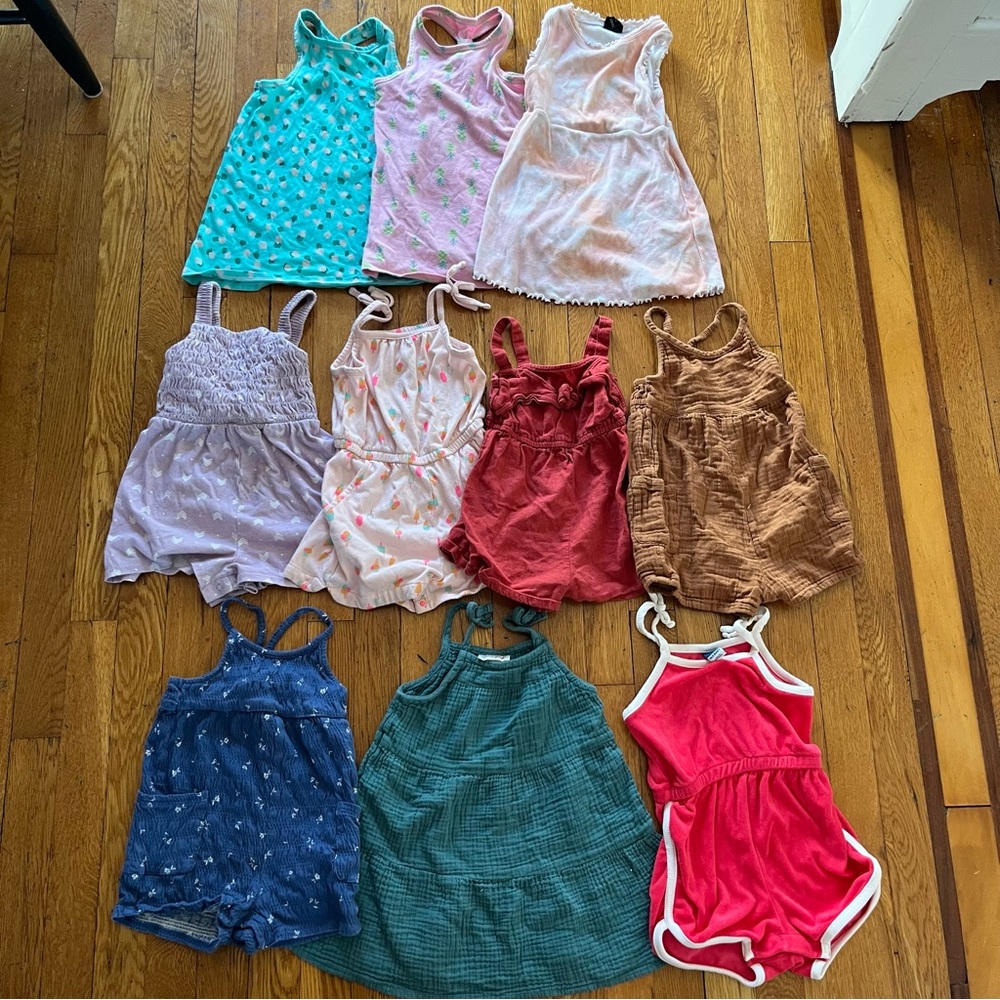 Toddler Girl Summer Dress Large Bundle/Lot - 2T